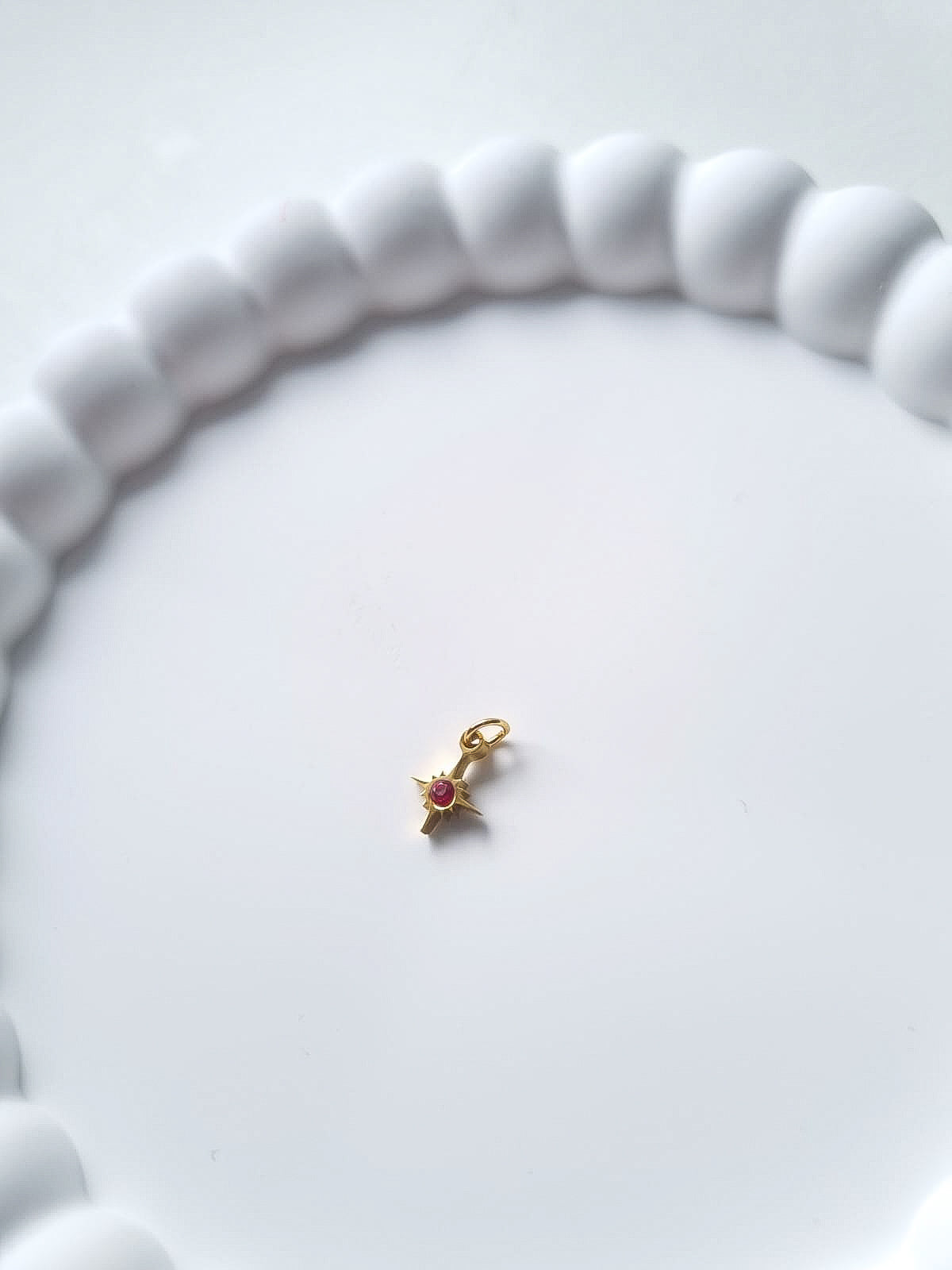 STAR BIRTHSTONE CHARM - JULY