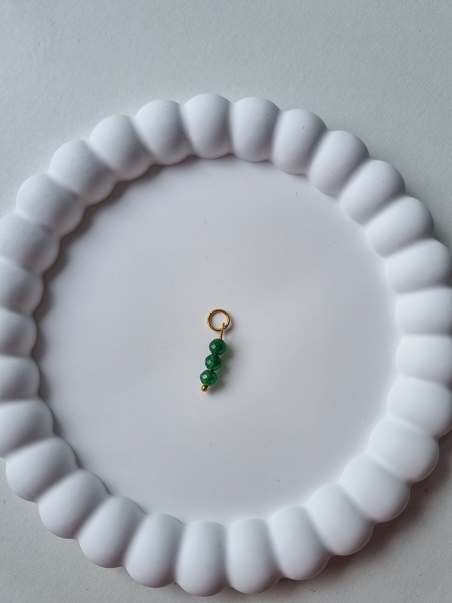 GREEN BEADS CHARM
