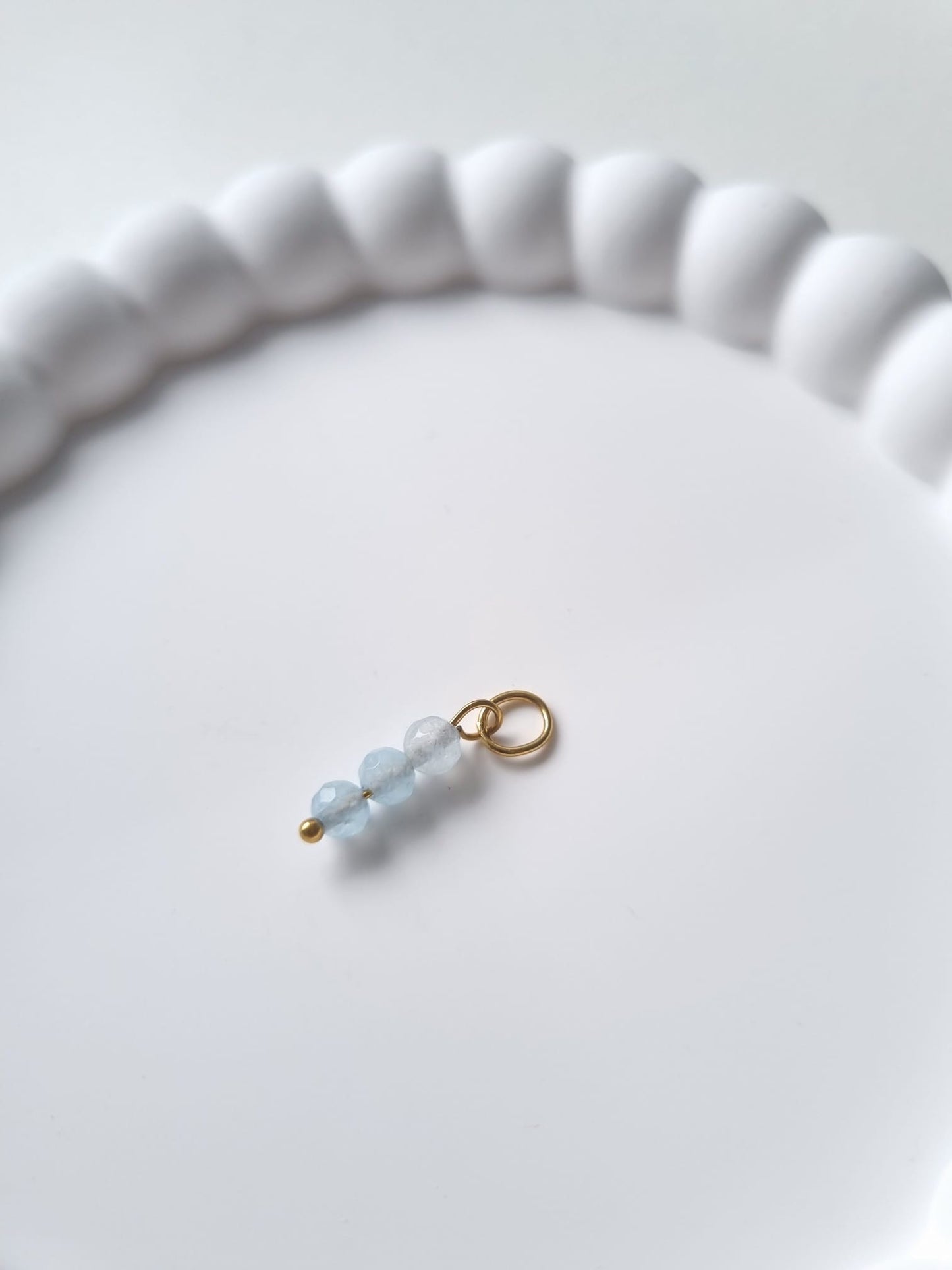 BLUE BEADS CHARM