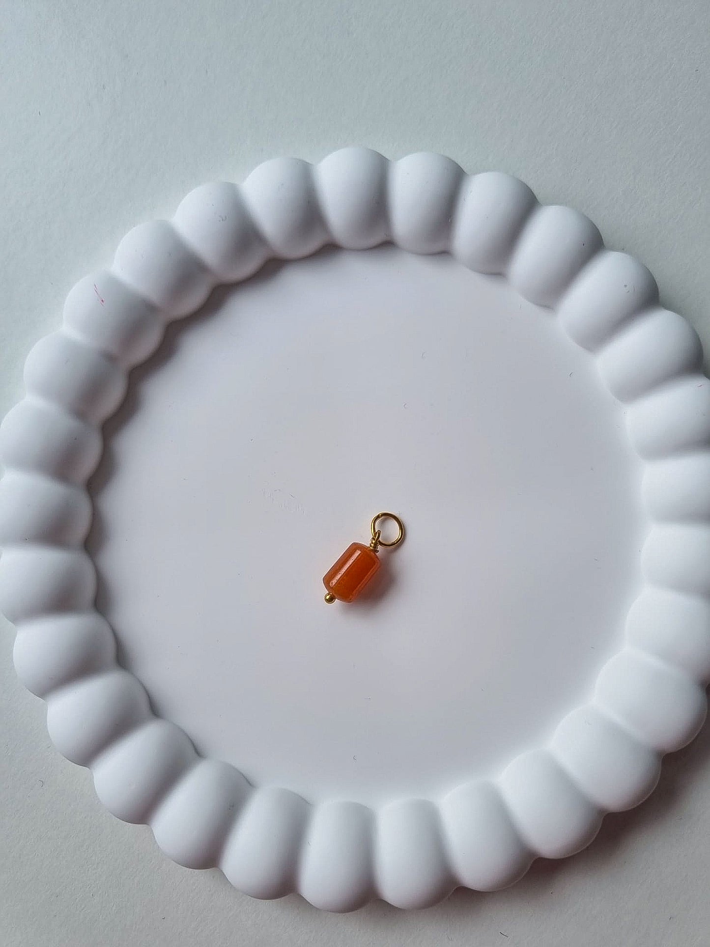 ORANGE BEAD CHARM