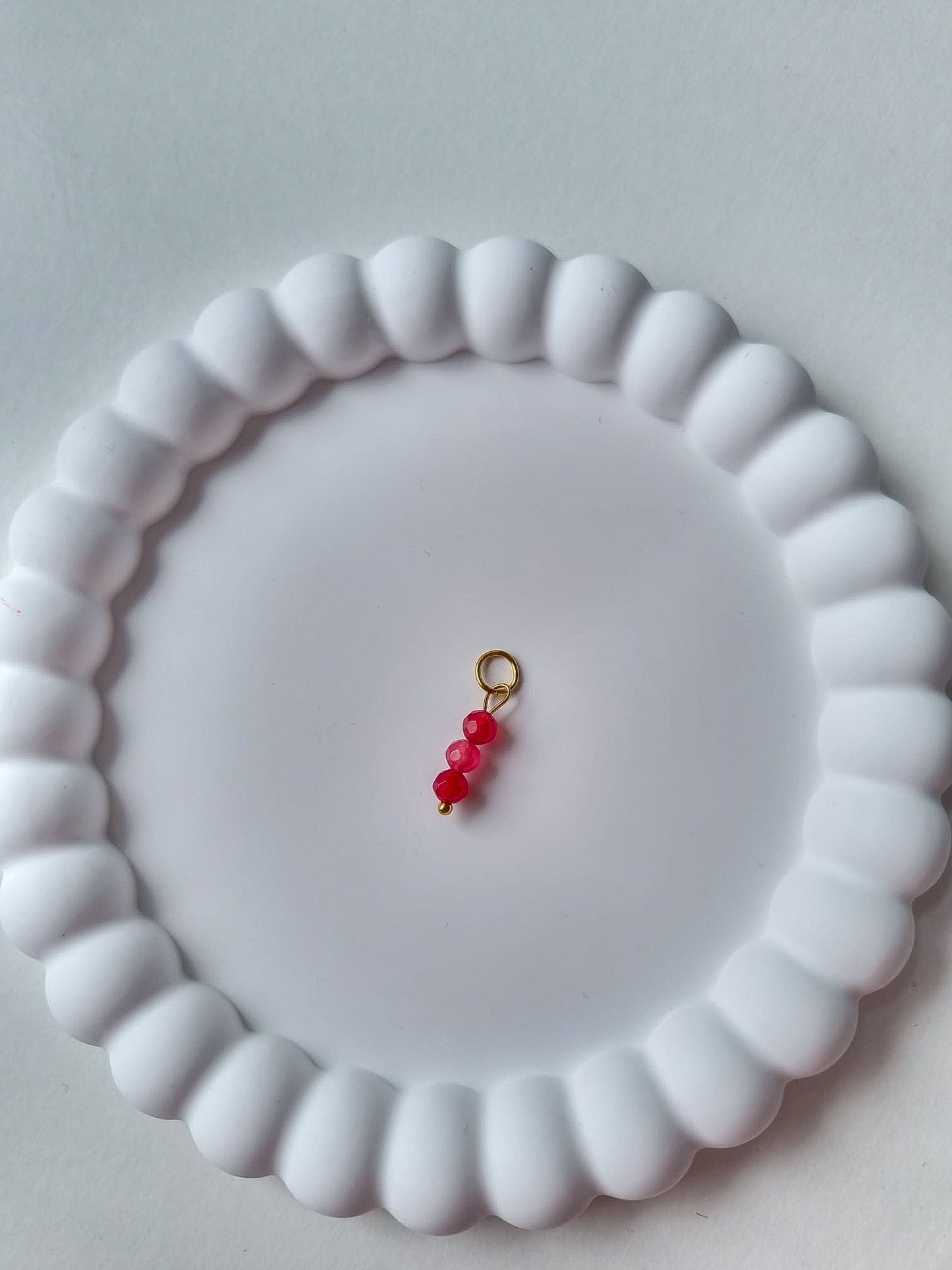 RED BEADS CHARM