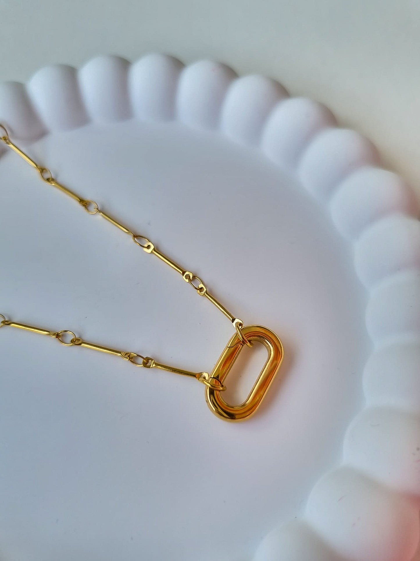 RECTANGLE CLASP CHAIN