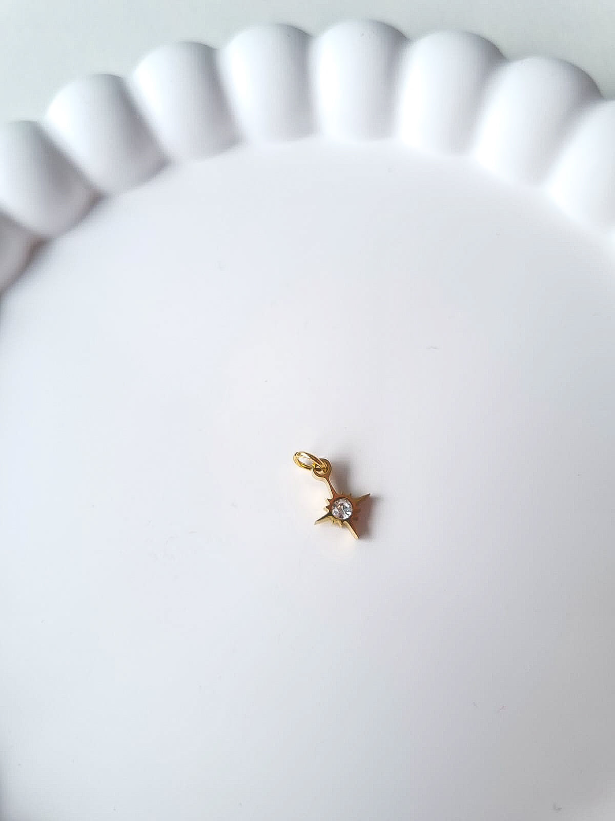 STAR BIRTHSTONE CHARM - APRIL