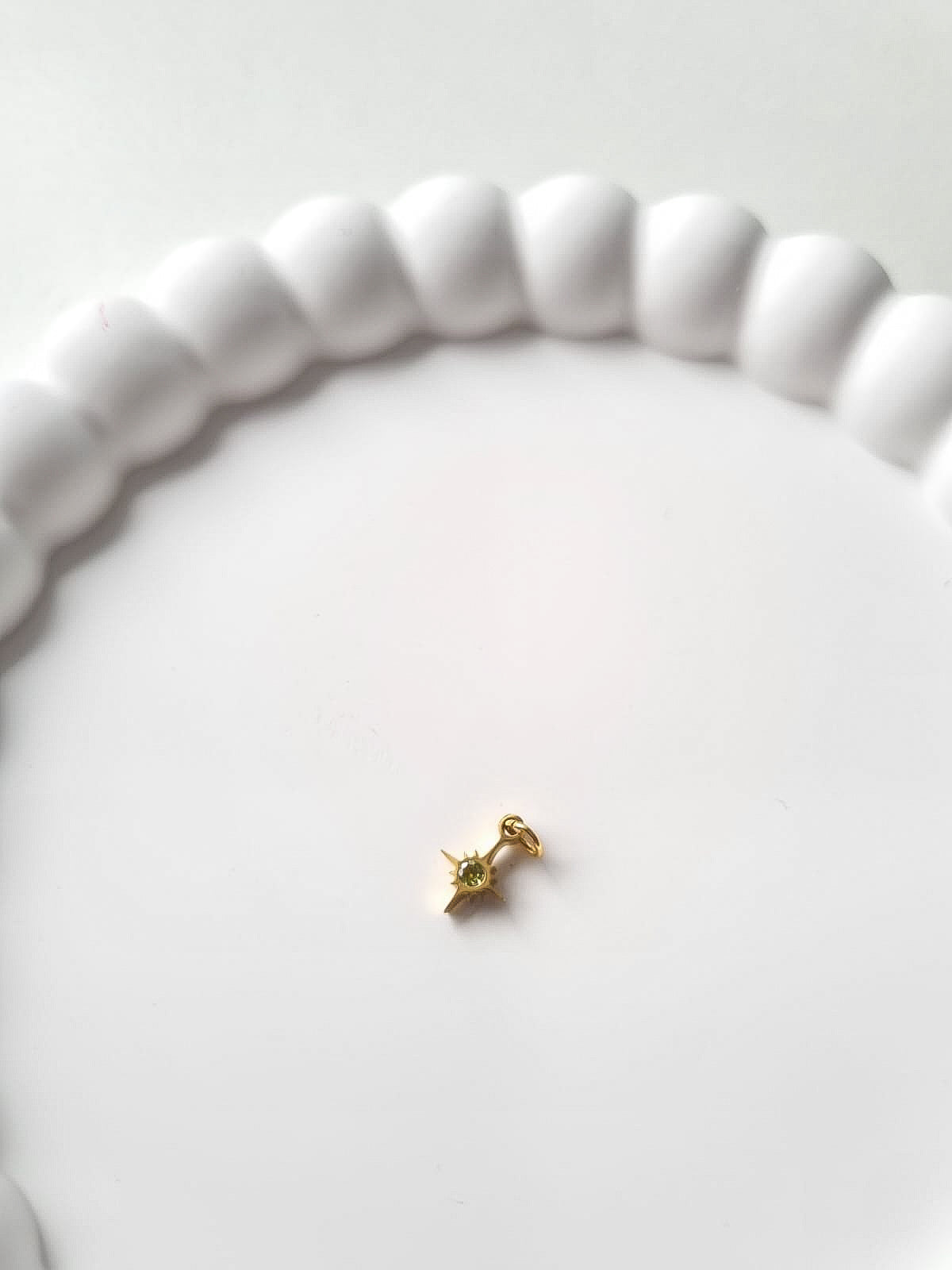 STAR BIRTHSTONE CHARM - AUGUST
