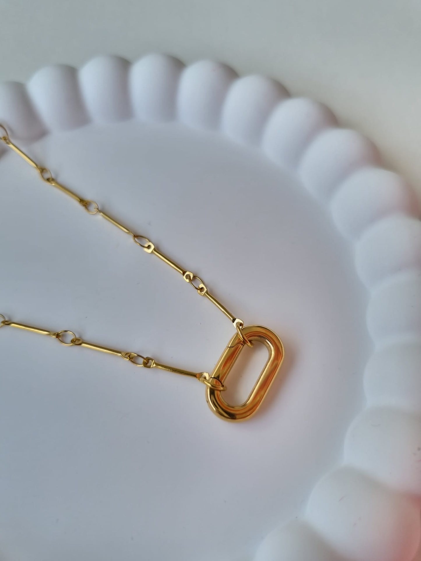 RECTANGLE CLASP CHAIN