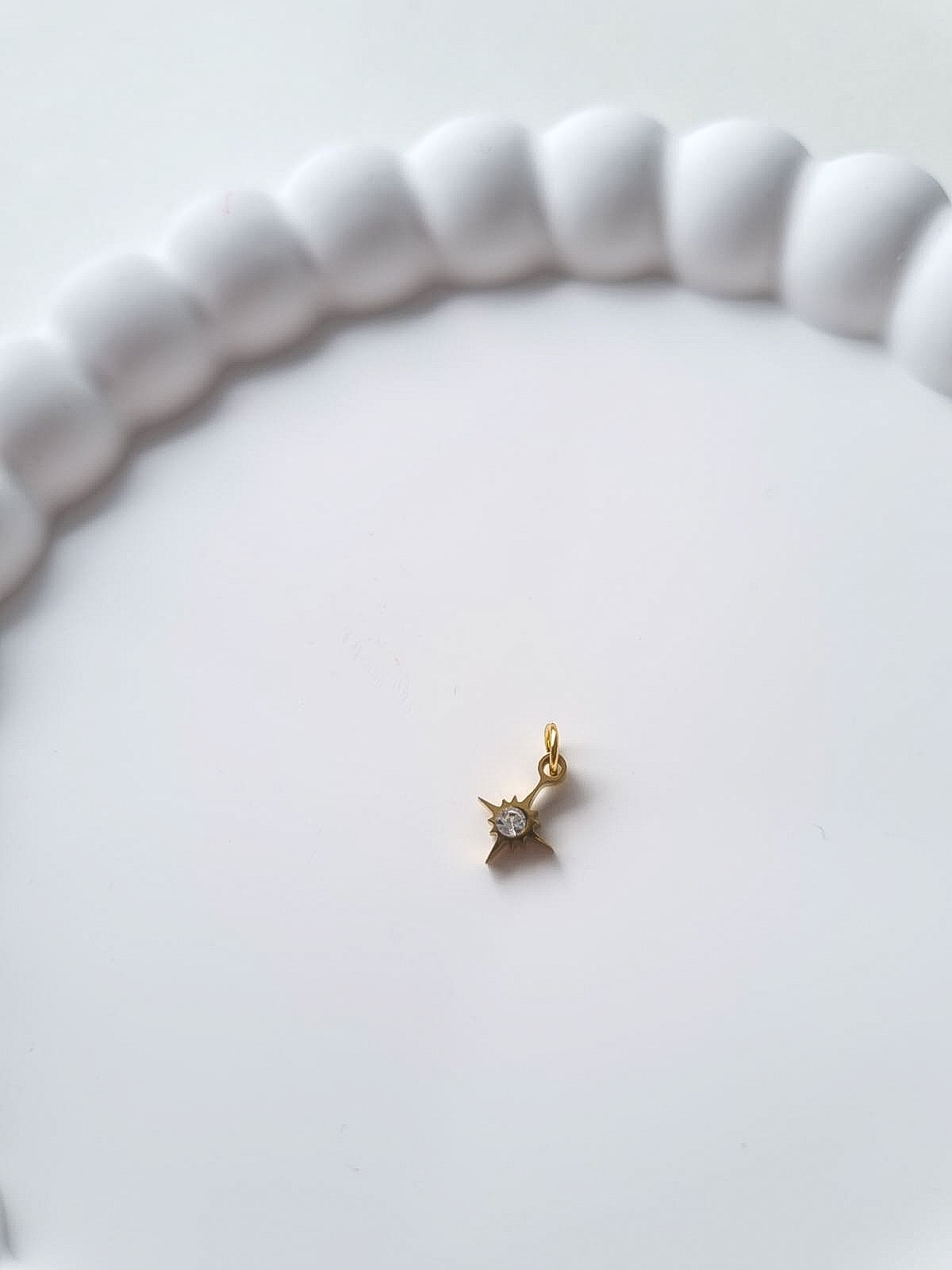 STAR BIRTHSTONE CHARM - APRIL