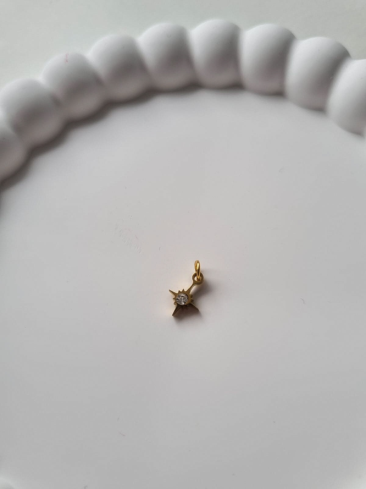 STAR BIRTHSTONE CHARM - APRIL