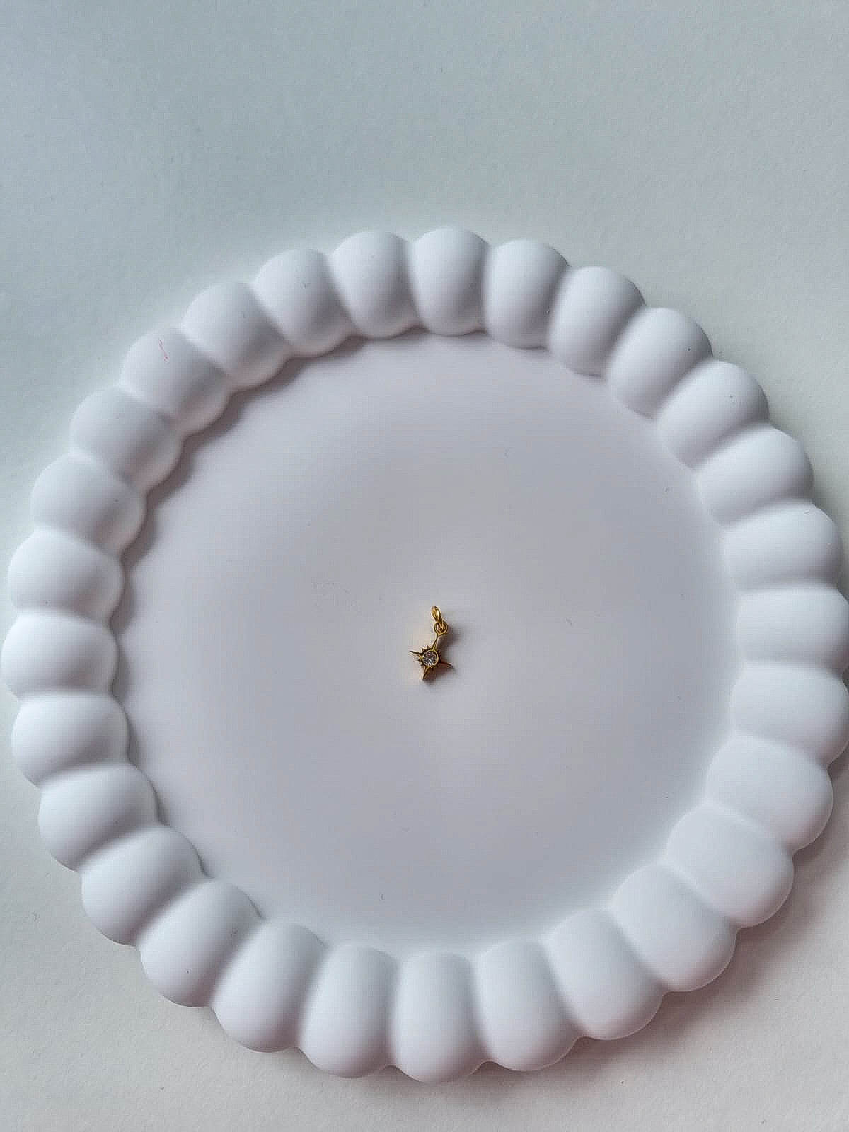 STAR BIRTHSTONE CHARM - APRIL