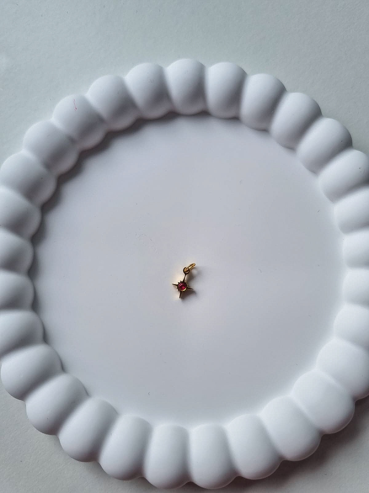 STAR BIRTHSTONE CHARM - JULY