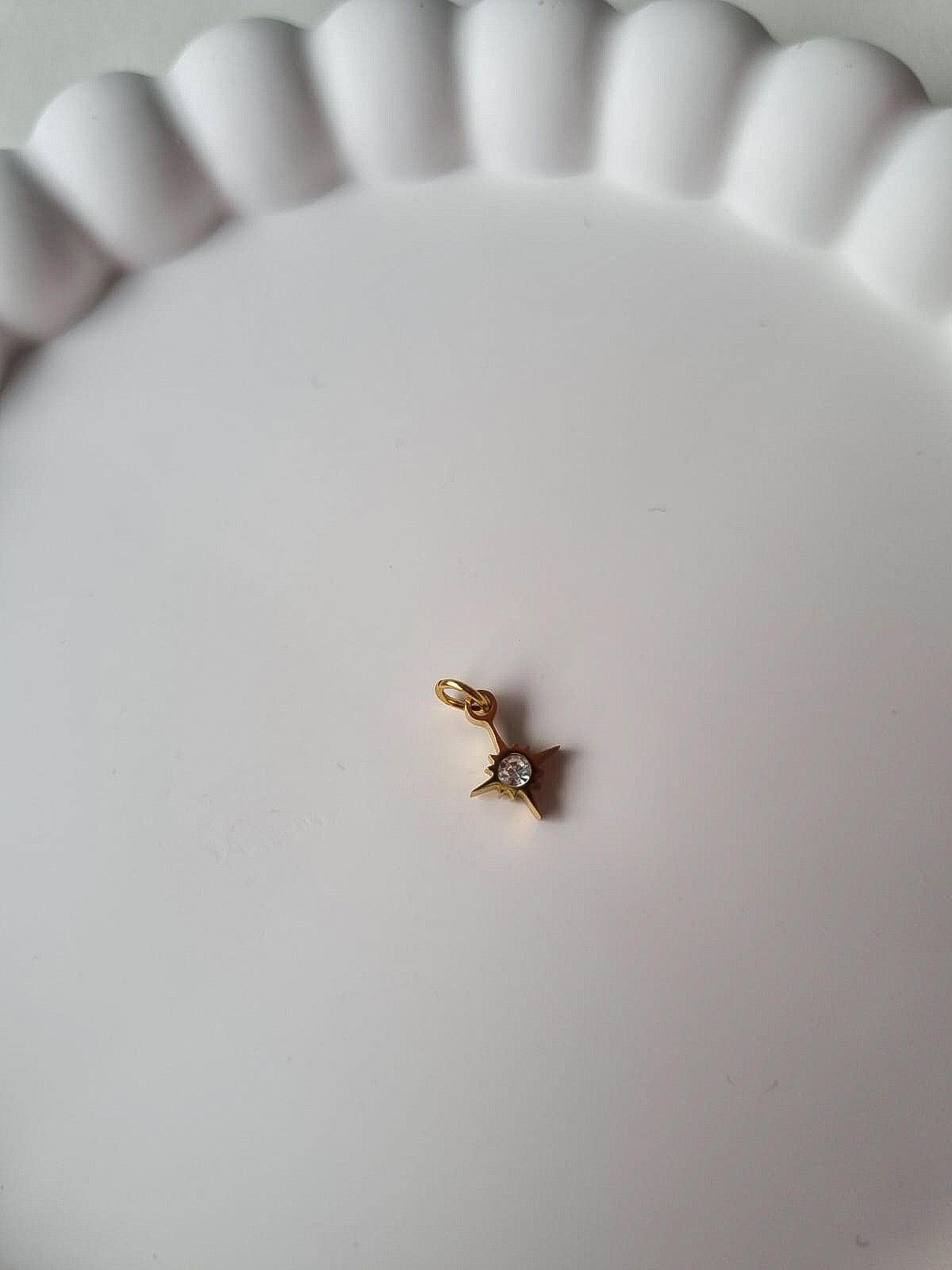 STAR BIRTHSTONE CHARM - APRIL