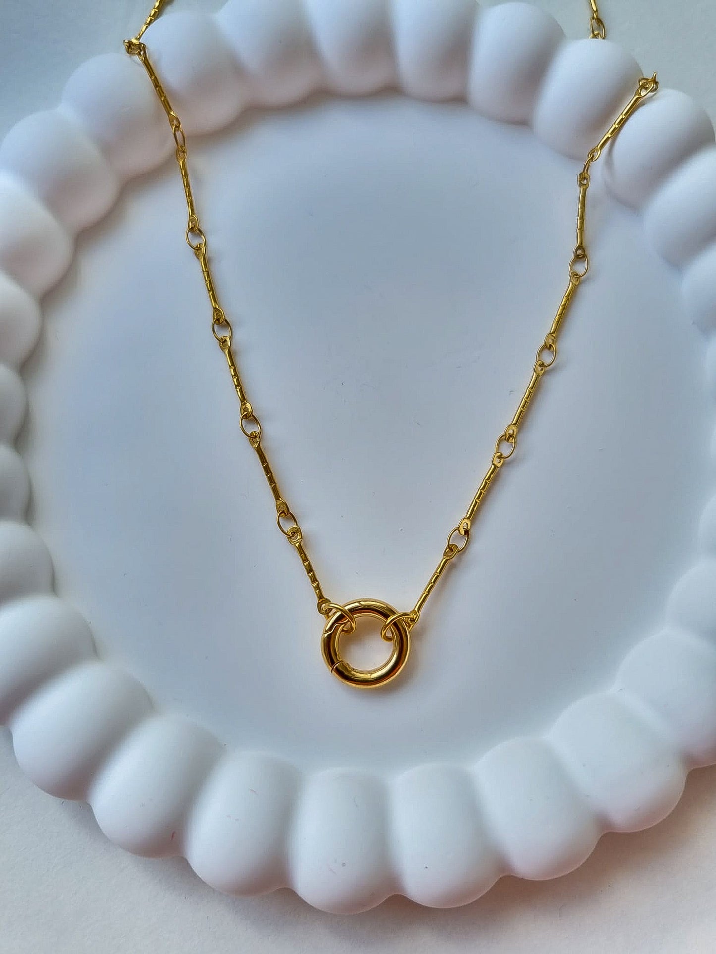 CIRCLE CLASP CHAIN