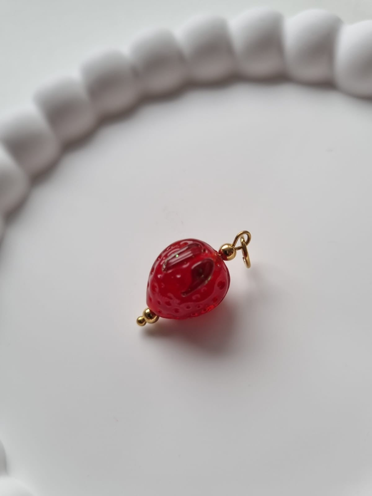 RED STRAWBERRY CHARM