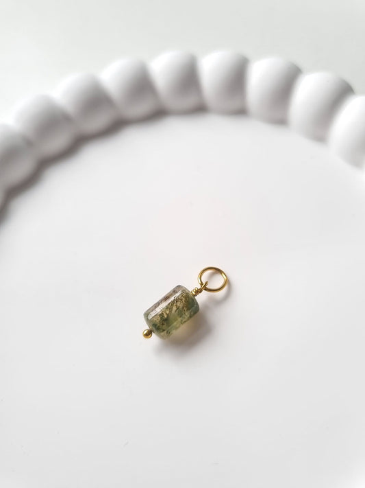 GREEN BEAD CHARM
