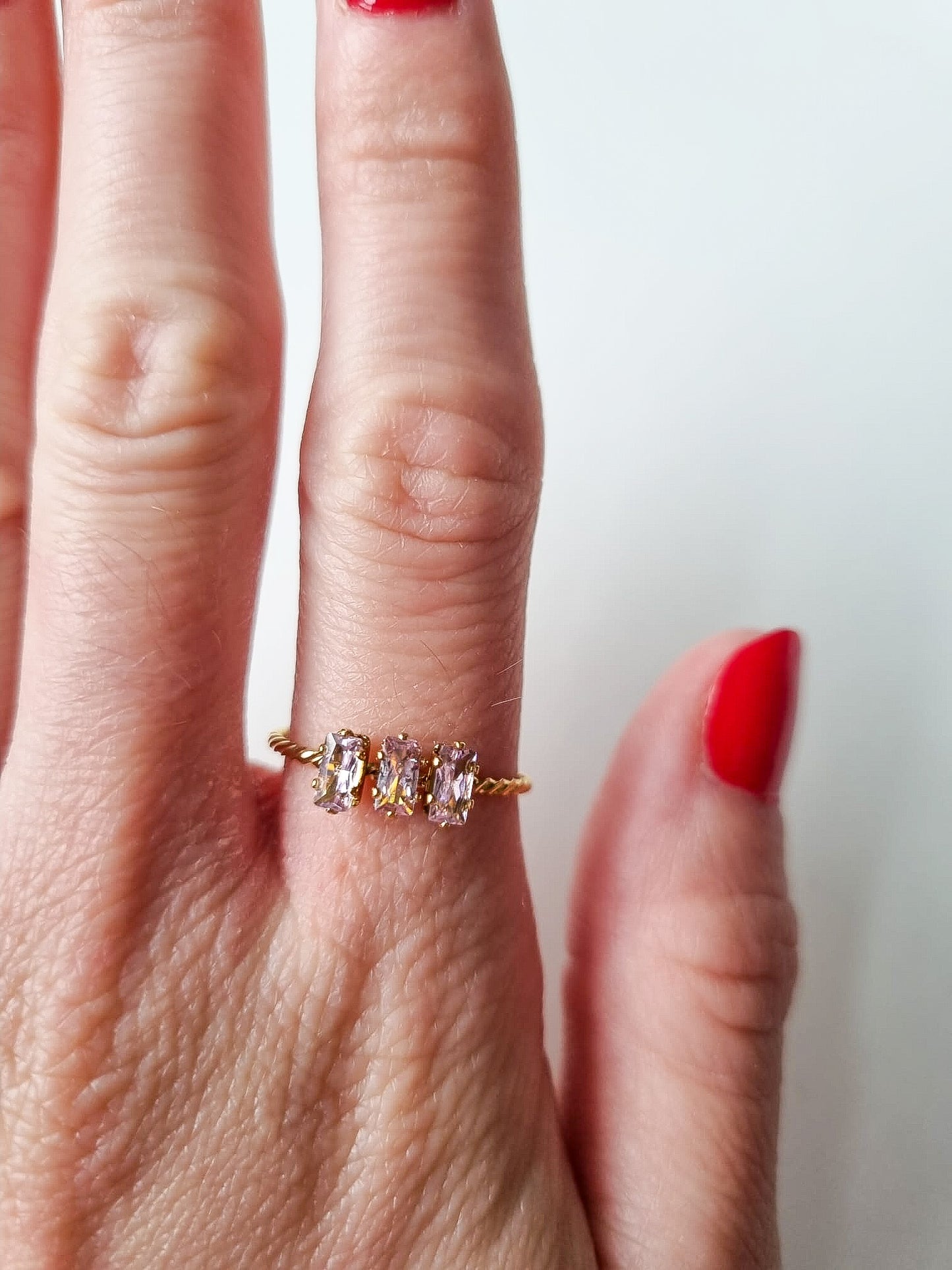 GWITHIAN THREE STONE RING