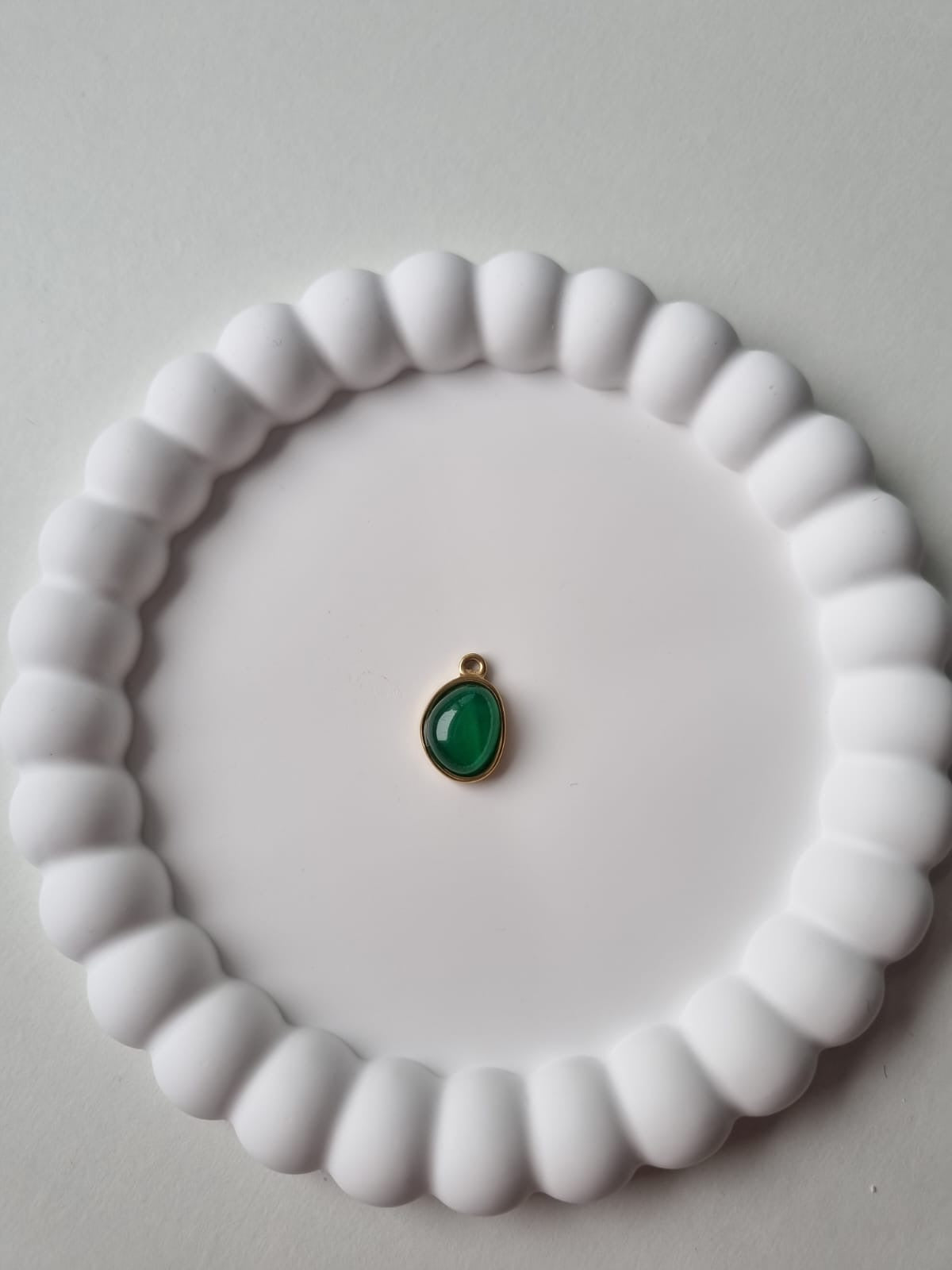 GREEN BUBBLE CHARM