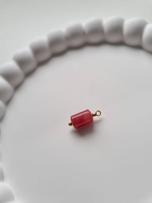 ROSE PINK BEAD CHARM