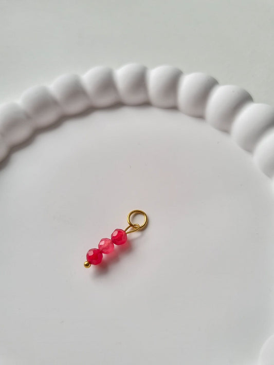 RED BEADS CHARM