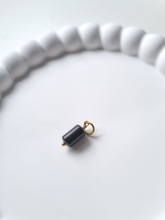 BLACK BEAD CHARM