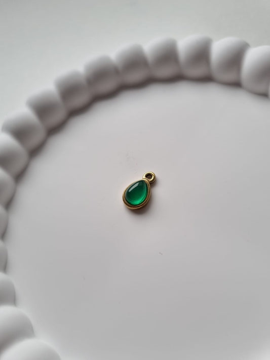 SMALL GREEN BUBBLE CHARM