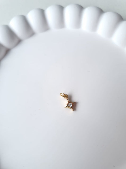 STAR BIRTHSTONE CHARM - APRIL