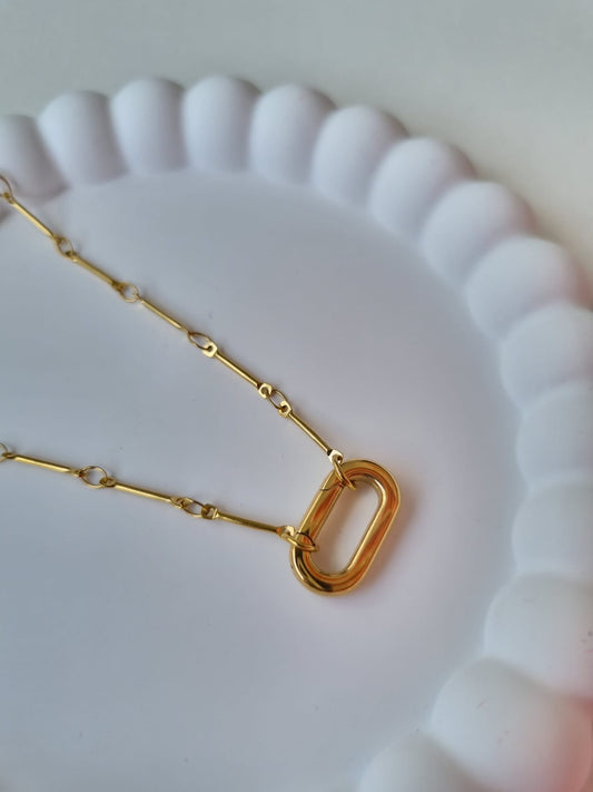RECTANGLE CLASP CHAIN