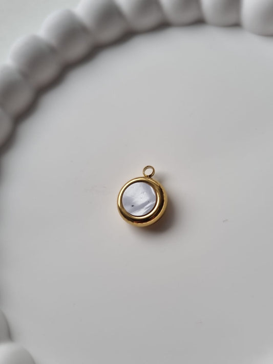 PEARL CIRCLE CHARM