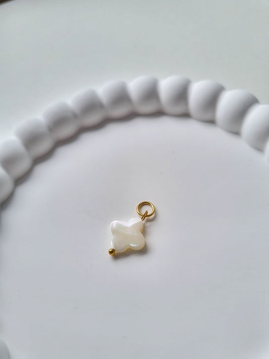 PEARL CROSS CHARM