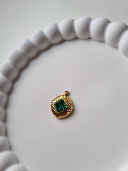 GREEN GEM CHARM