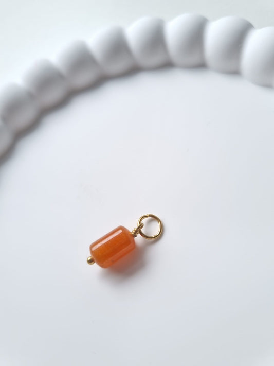 ORANGE BEAD CHARM