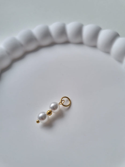 TWO PEARL CHARM